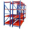 3 tiers green square display rack stand heavy duty metal storage shelf with billboard 6 colors for wholesale #2 small image