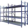 Heavy duty metal wood storage shelving racks / shelving unit / cheap goods shelf #3 small image