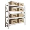 High quality light/medium/heavy duty metal warehouse 3 layer storage shelf/warehouse racks shelf #2 small image