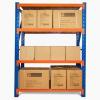 metal light duty warehouse storage rack shelf 80kg 2000mm 1-4layers