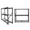 Adjustable bedroom storage shelving unit 3-tier stainless steel wire shelving 3 tiers light duty shelving rack #2 small image