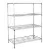 utility adjustable heavy duty aluminium wire mesh display racks and stands china shelving warehouse wheels #3 small image