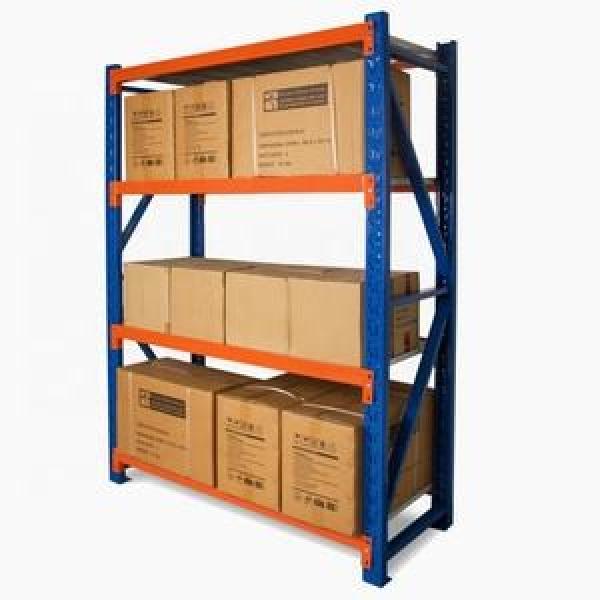 heavy duty metal warehouse steel pallet shelf industrial push back rack shelving system for garage shelving #3 image