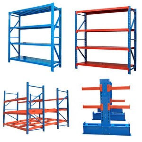 Adjustable warehouse Storage steel Garage Ceiling Rack And Shelf #1 image