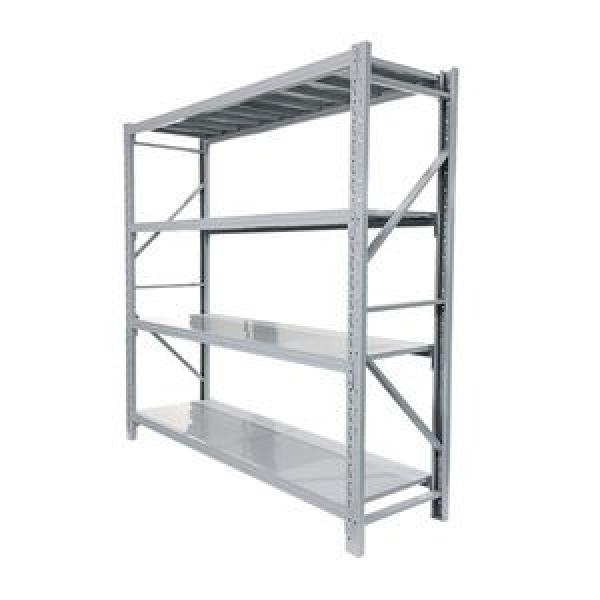 Industrial Medium Duty Adjustable Steel Metal Warehouse Storage Tire Shelf with Long Span #2 image