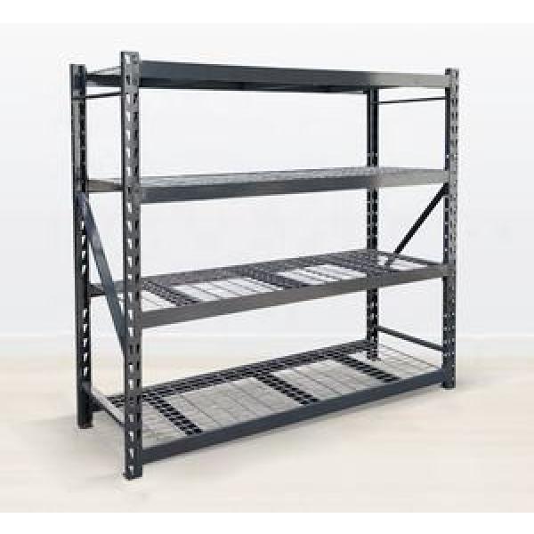 Heavy duty metal steel rack garage home storage 4 shelves shelf shelving unit #1 image