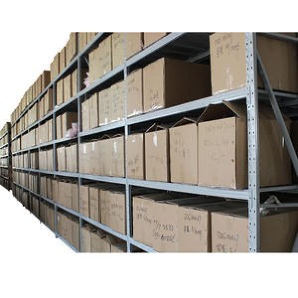 Factory direct adjustable heavy duty wooden shelf 5-tier storage warehouse rack #1 image