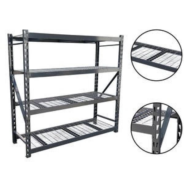 Wholesale Custom Adjustable Indoor Heavy Duty Steel Metal Wire Shelving With Wheels #1 image