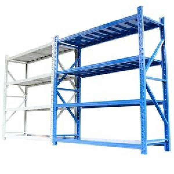 Easy to install height adjustable multilayer metal storage shelf rack #2 image
