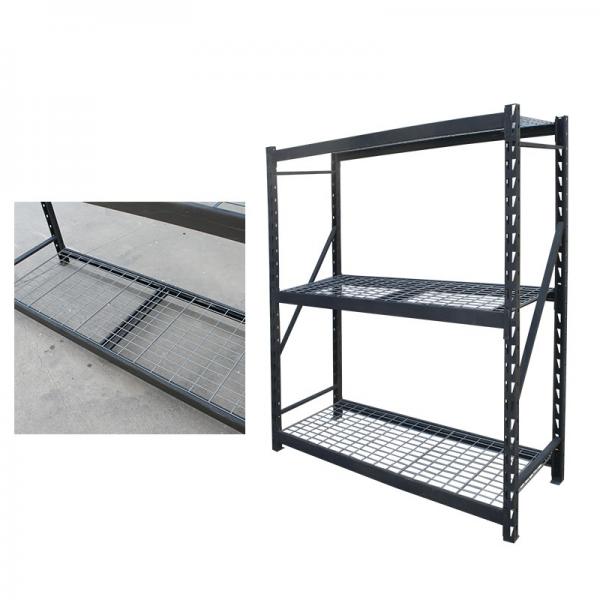 utility adjustable heavy duty aluminium wire mesh display racks and stands china shelving warehouse wheels #2 image
